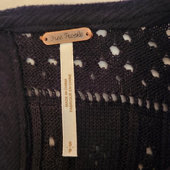 Free People "Once Upon A Time" Lace Sweater - Picture 14 of 15